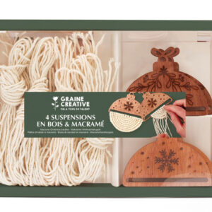 Zestaw do Makramy Bombki choinkowe